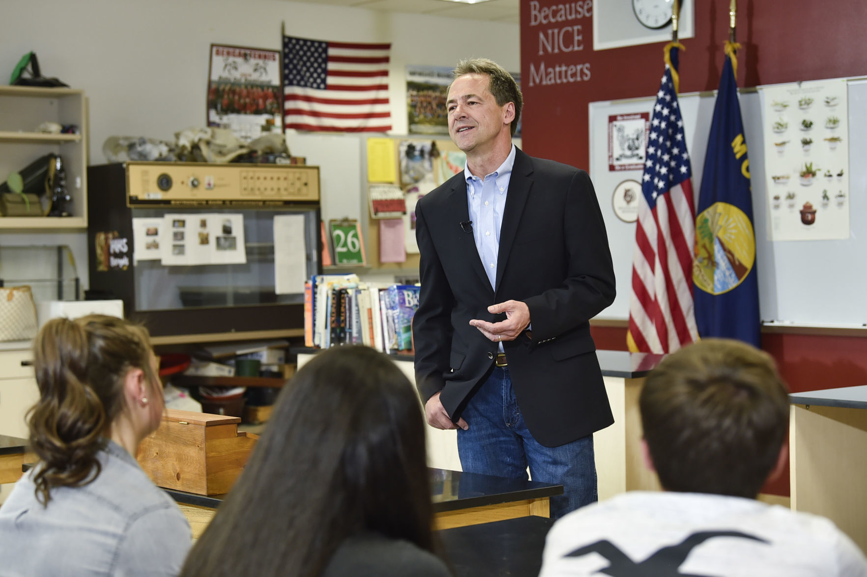 Gov. Steve Bullock, Democratic presidential candidate, officially announces